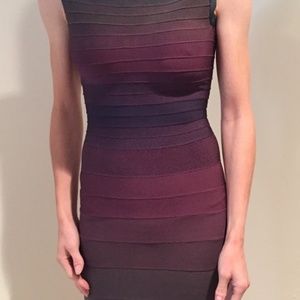 Authentic Herve Leger Bondage Dress XS